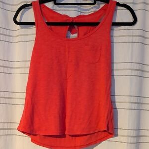 Abercrombie & Fitch Vibrant Red Tank Top